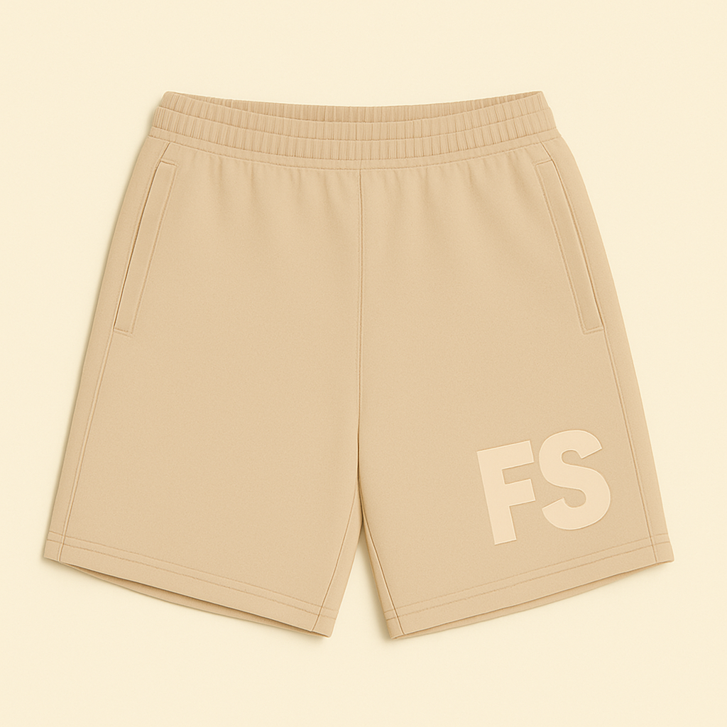 BEIGE FS SHORTS